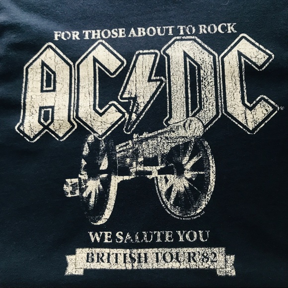 Tops | Vintage Ac Dc Concert Tshirt Small | Poshmark